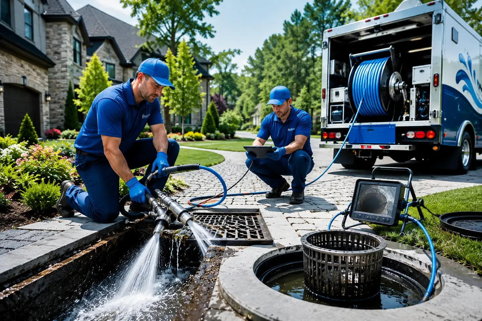Local outdoor drain cleaning professionals in Stone Creek, OH